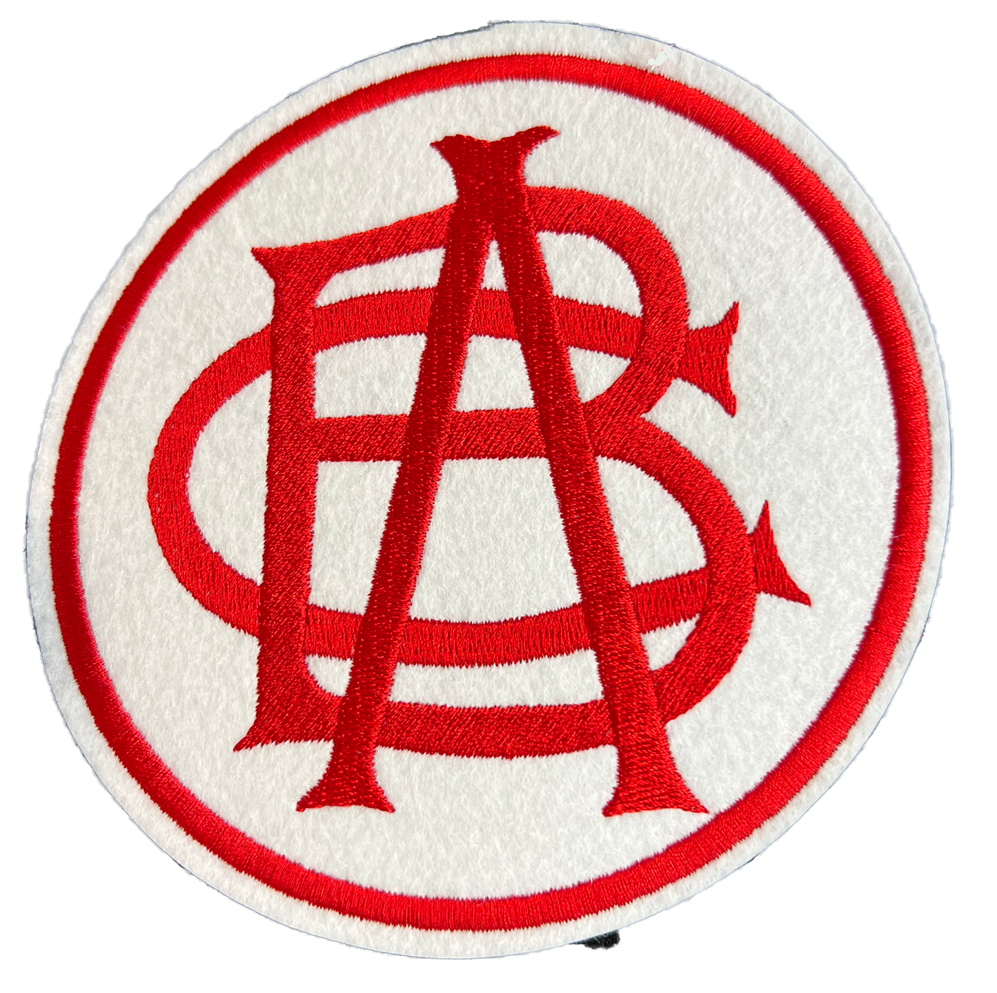 Indianapolis ABCs Throwback Embroidered Iron-on Patch - Multiple Sizes Available - Made in USA