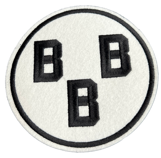 Birmingham Black Barons Throwback Embroidered Iron-on Patch - Multiple Sizes Available - Made in USA