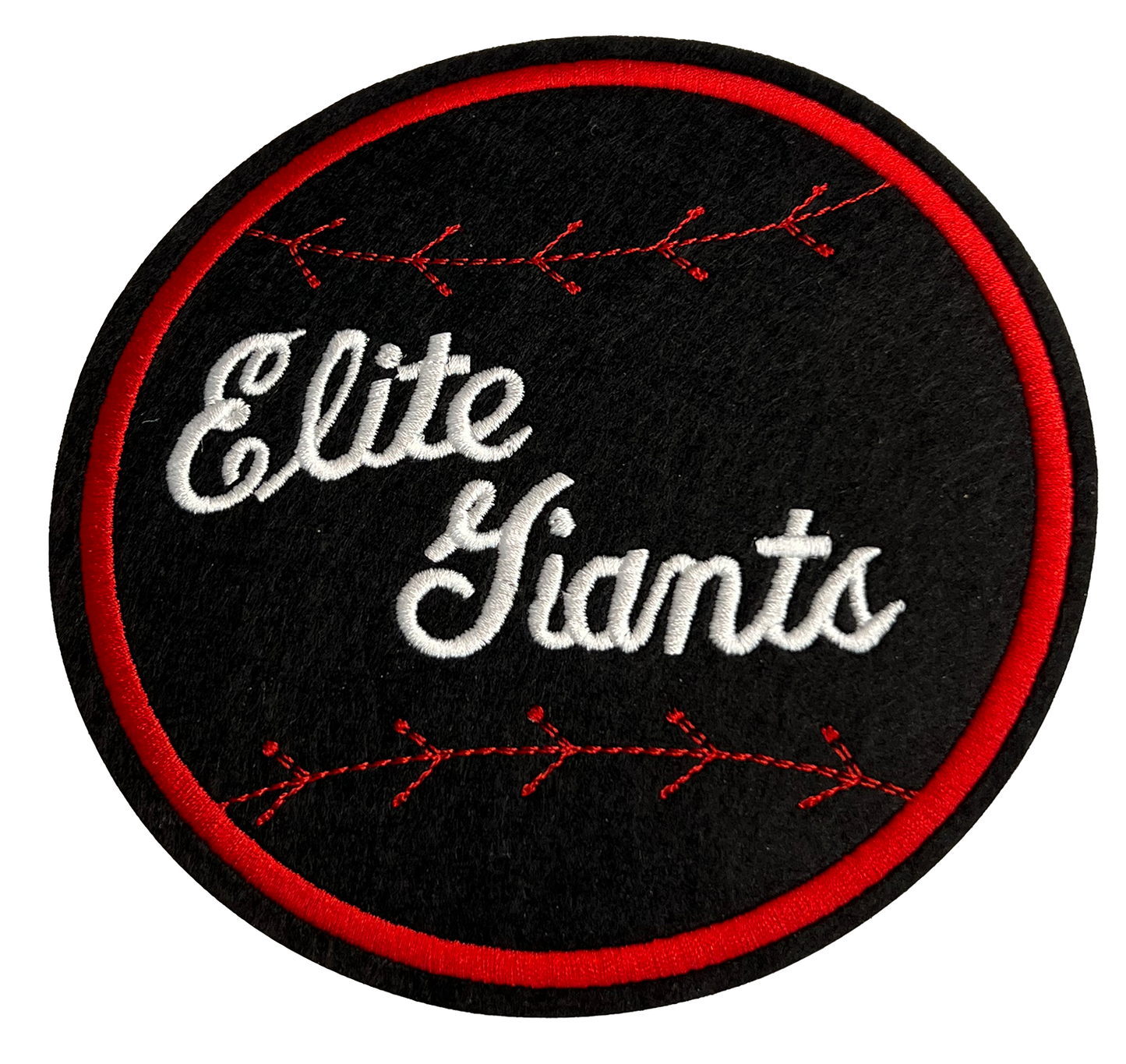 Baltimore Elite Giants Throwback Embroidered Iron-on Patch - Multiple Sizes Available - Made in USA