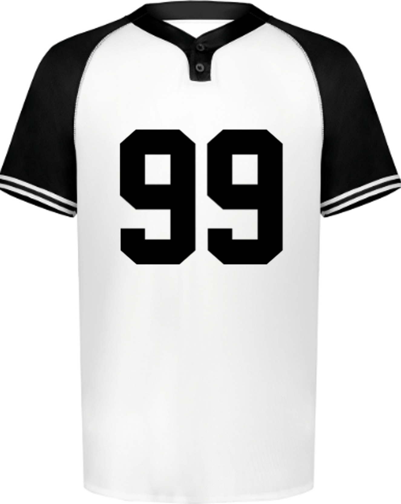 Single-Color Tackle Twill Jersey Numbers - JERSEY M54 Font